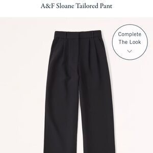 Brand NWT A&F Sloane Tailored Pant SIZE 28 R (BLACK) - NEW Condition!!!⭐️✨⭐️
